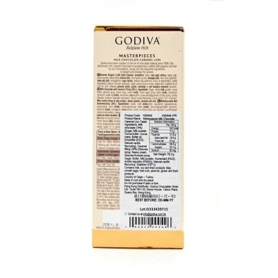 GODIVA Masterpieces Caramel Milk Choco