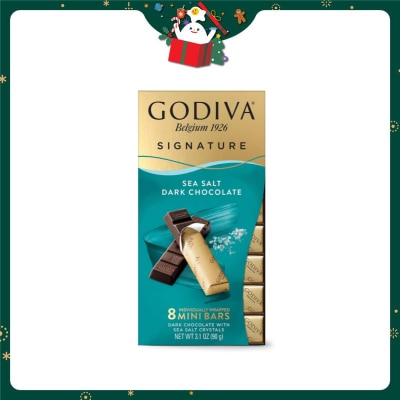 GODIVA Signature Sea Salt Dark Chocolate