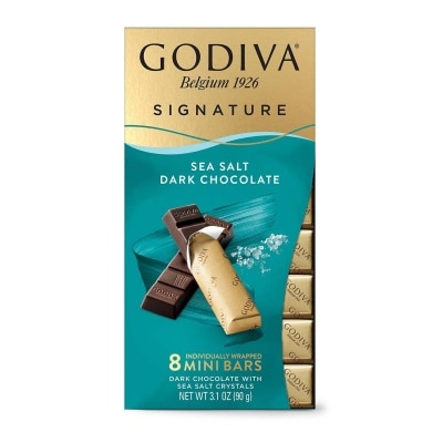 GODIVA Signature Sea Salt Dark Chocolate