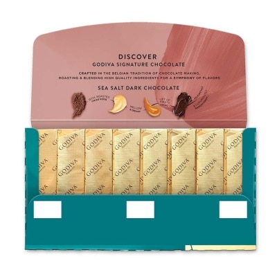 GODIVA Signature Sea Salt Dark Chocolate