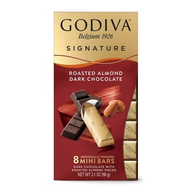 GODIVA Signature Roasted Almond Dark Choco