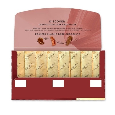 GODIVA Signature Roasted Almond Dark Choco