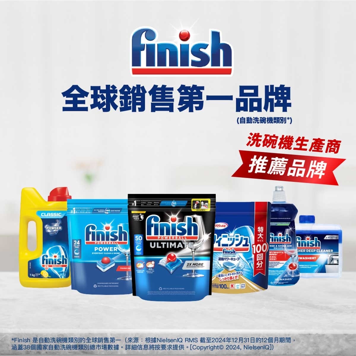 FINISH Dishwasher Cleaner 250ml