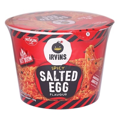 日清 Irivins辣鹹蛋味即食撈麵