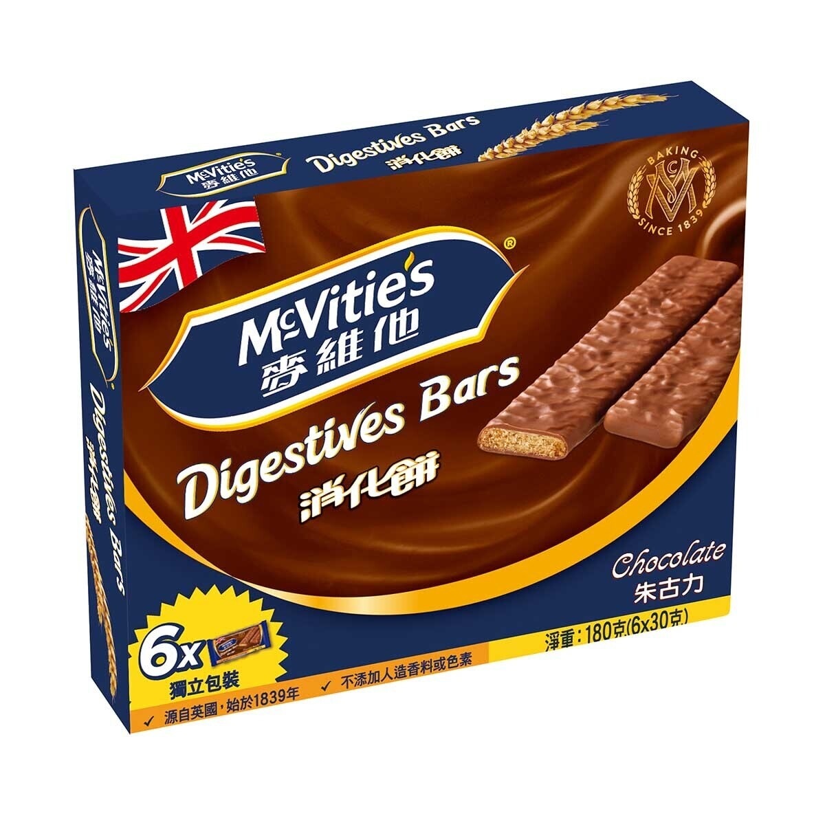 MCVITIE'S Digestive Bar Chocolate Mp