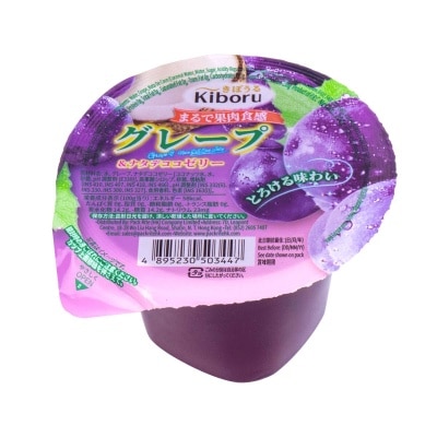 KIBORU Grape  & Nata De Coco Jelly