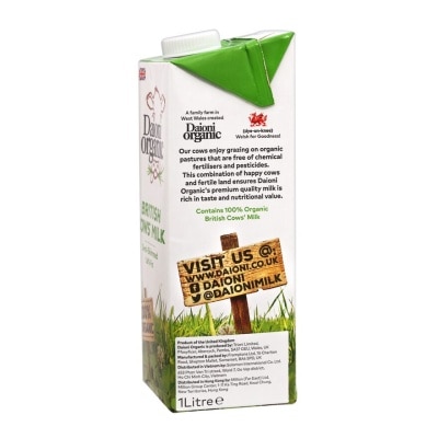 DAIONI Organic Semi-skimmed Milk