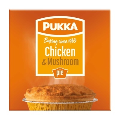 PUKKA 雞肉蘑菇餡批[英國](急凍 -18°c)