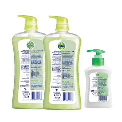 滴露 持久舒爽沐浴露孖裝送贈品(贈品隨機發送)