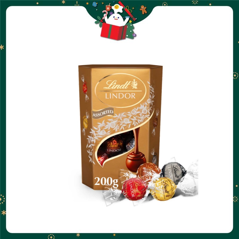 LINDT Lindt Lindor Assorted Cornet 200g