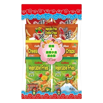 CALBEE Prawn Cracker&veg.snack Assort.pk image