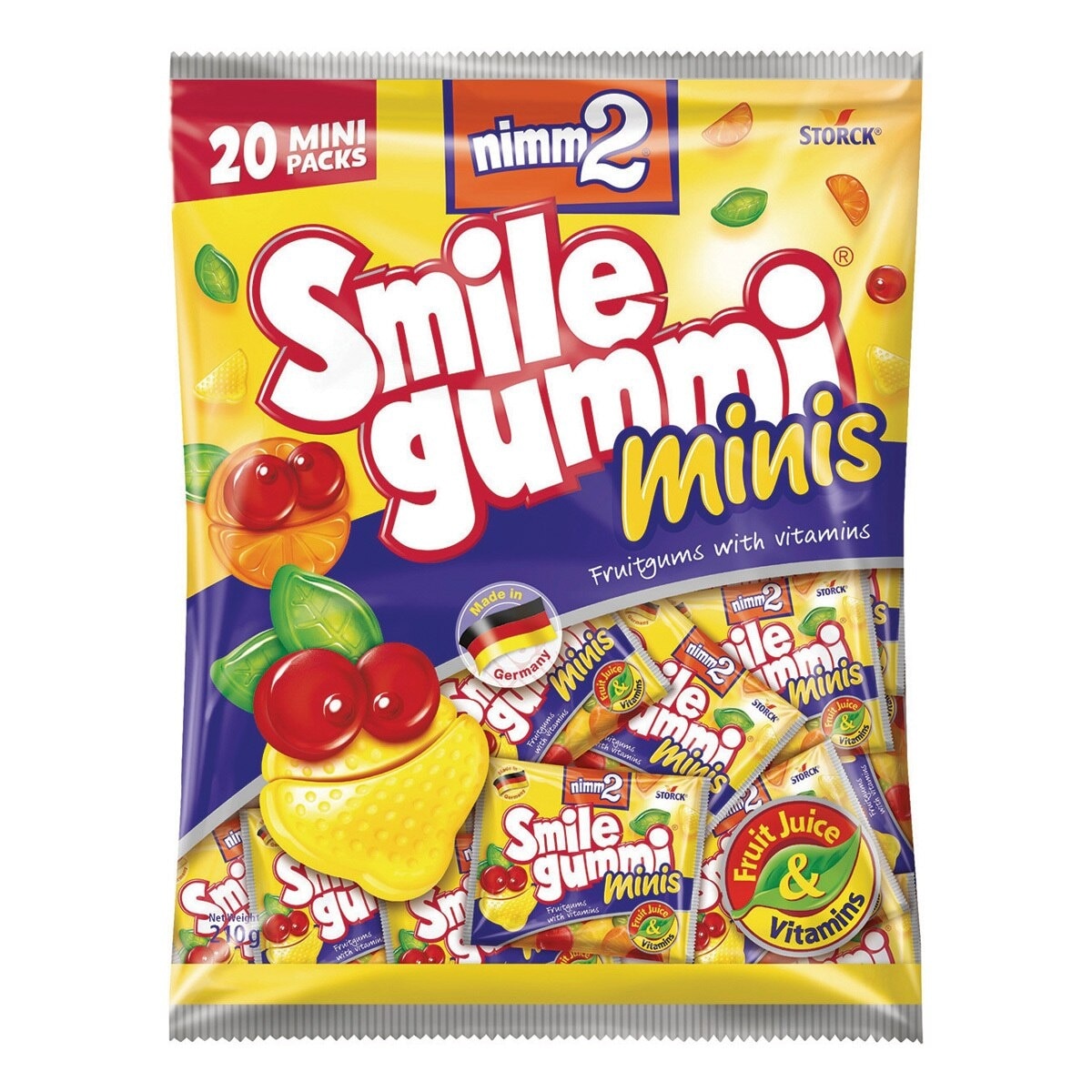 NIMM 2 Smile Gummy (20 Mini Bags)