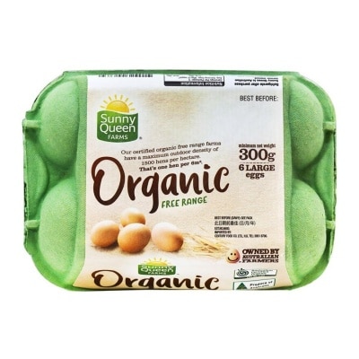 SUNNY QUEEN Organic Free Range Egg (large)