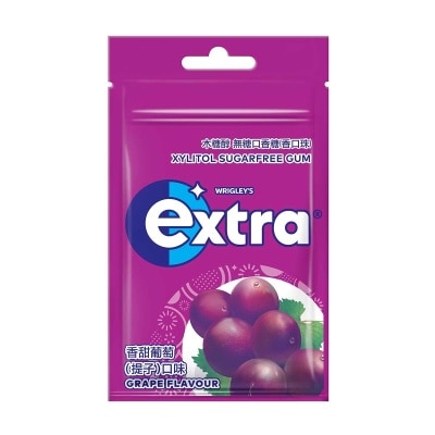 EXTRA Xylitol Grape Gum Bag