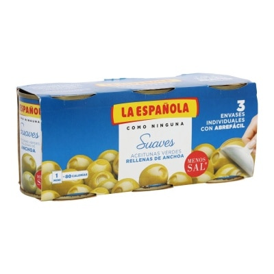 LA ESPANOLA Green Olive Anchovy Less Salt