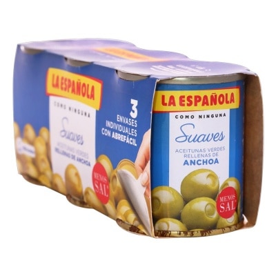 LA ESPANOLA Green Olive Anchovy Less Salt