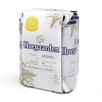 Hoegaarden White Beer 4's King Can