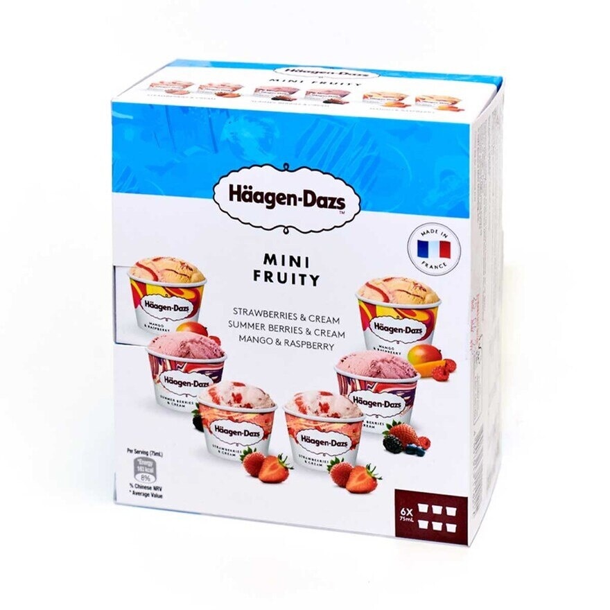 HAAGEN-DAZS Mini Fruity Mpk [france](frozen -18°c)