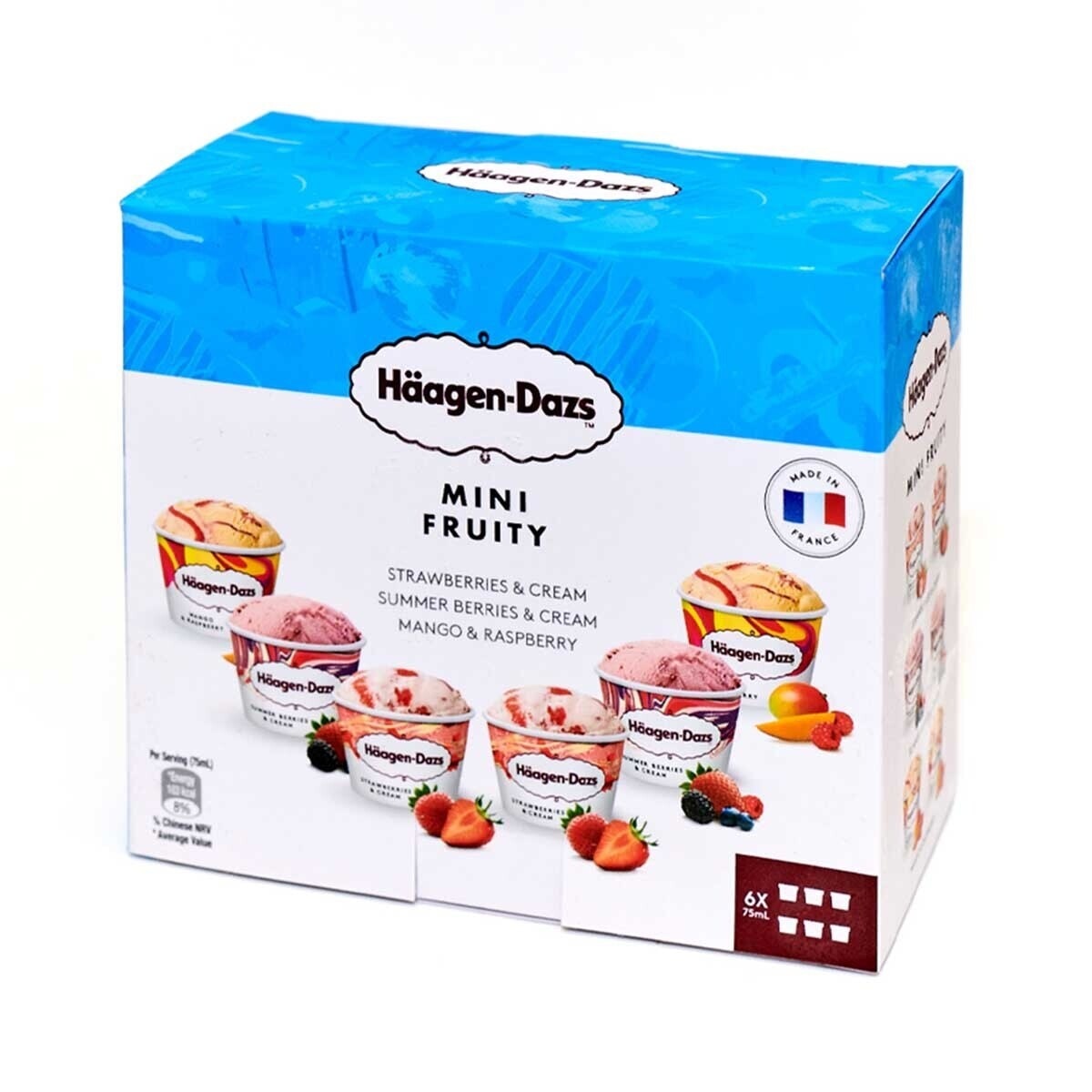 HAAGEN-DAZS Mini Fruity Mpk [france](frozen -18°c)