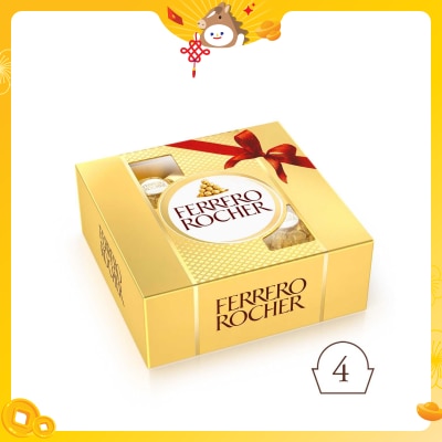 費列羅 金莎禮盒4粒裝