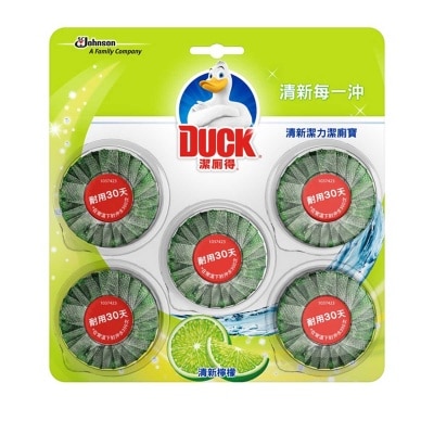 TOILET DUCK In Tank Block Lime 5s