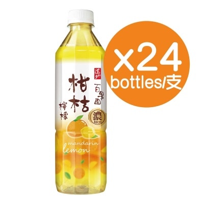 道地 柑桔檸檬果汁飲品(24支) image
