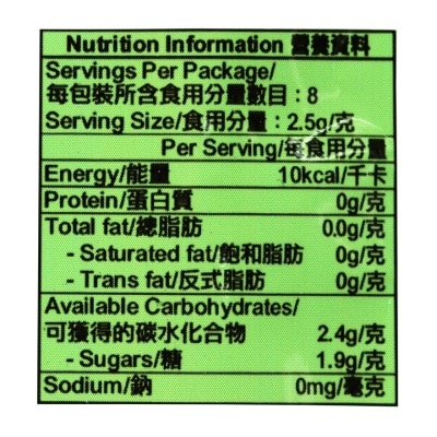 NIN JIOM Herbal Candy-lemongrass Flav.