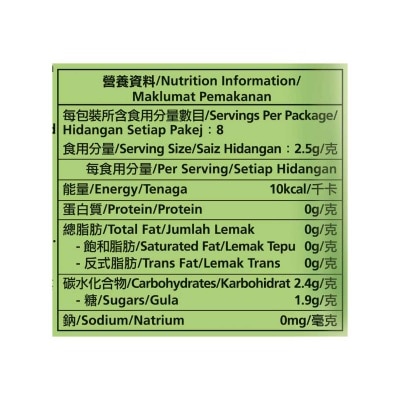 NIN JIOM Nin Jiom Herbal Candy Lemon Grass 20g image
