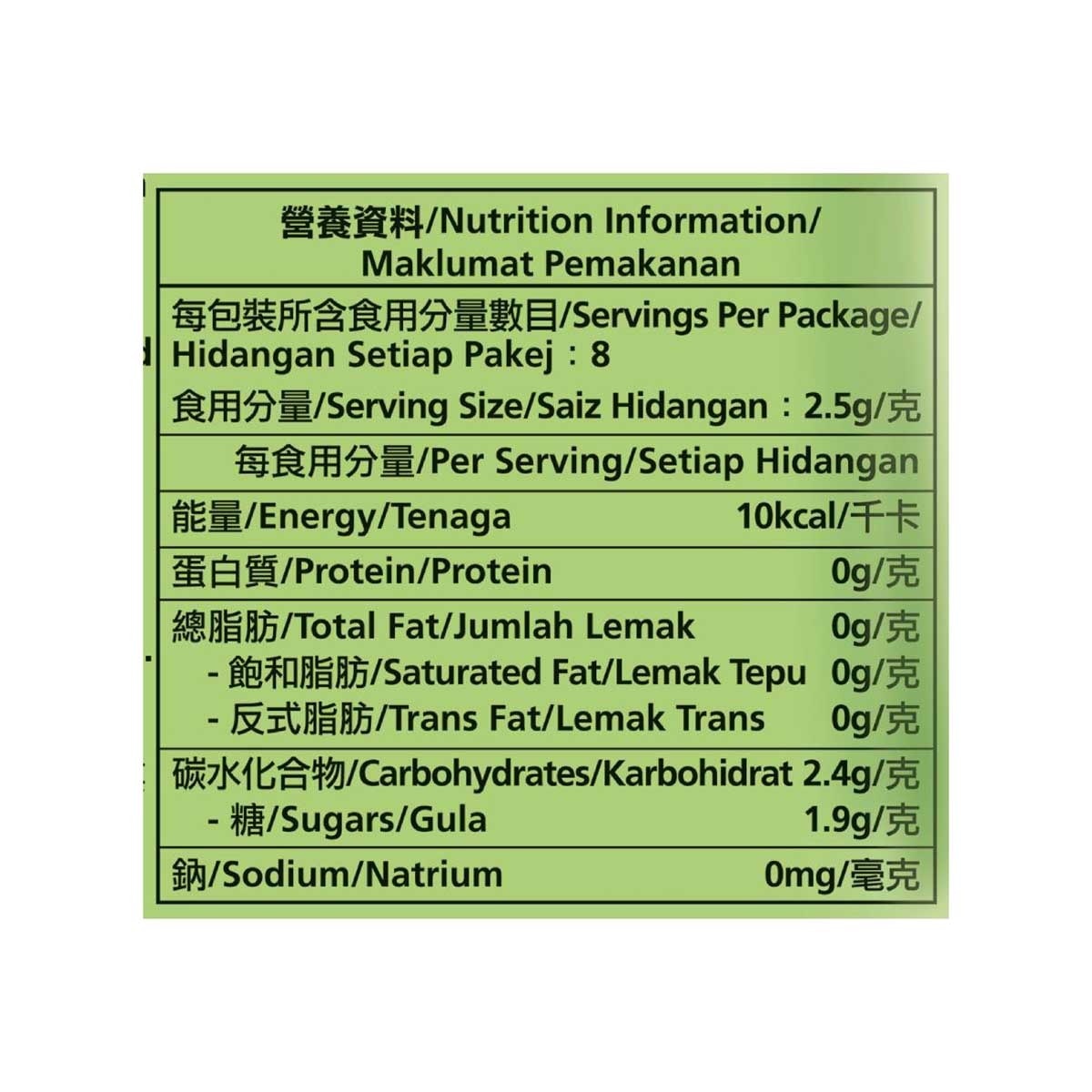 NIN JIOM Nin Jiom Herbal Candy Lemon Grass 20g image