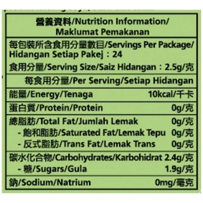 NIN JIOM Nin Jiom Herbal Candy Lemon Grass 60g image