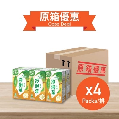 維他 [原箱] 維他冷泡無糖香片茶飲品250毫升 6包裝 x 4