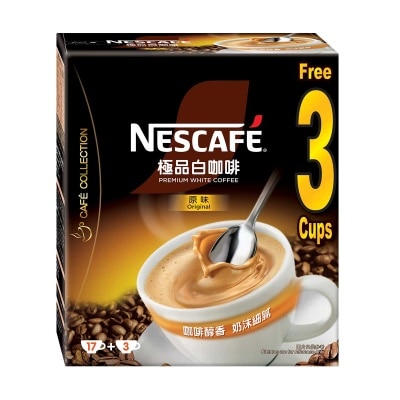 NESCAFE Prm White Coffee Original 17+3