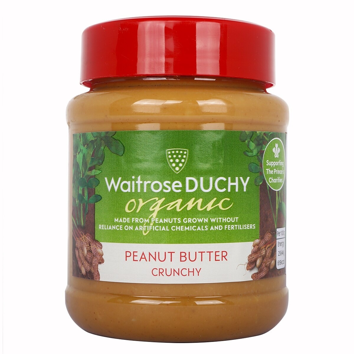 WAITROSE DUCHY 有機粗粒花生醬