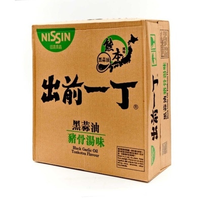 出前一丁 即食麵-黑蒜油豬骨湯味 30 X 97g（原箱）
