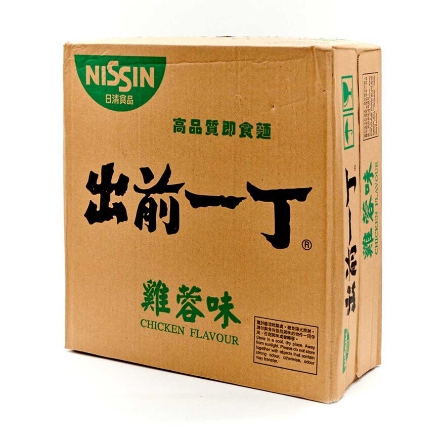 出前一丁 即食麵-雞蓉味（原箱）(包裝隨機)