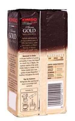 KIMBO Aroma Gold100% Arabica Ground