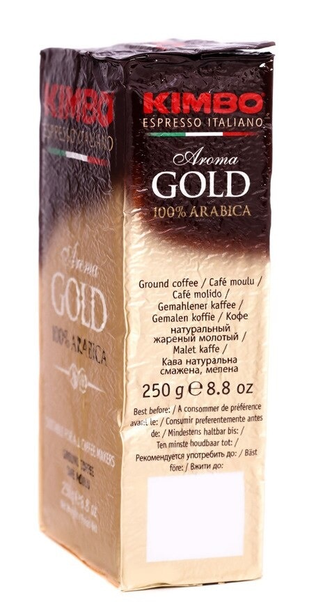 KIMBO Aroma Gold100% Arabica Ground