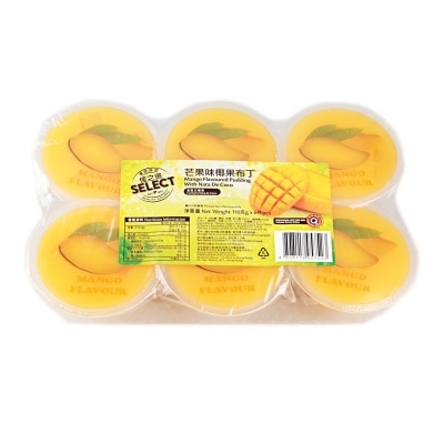 SELECT Mango Flav Pudding With Nata De Coco