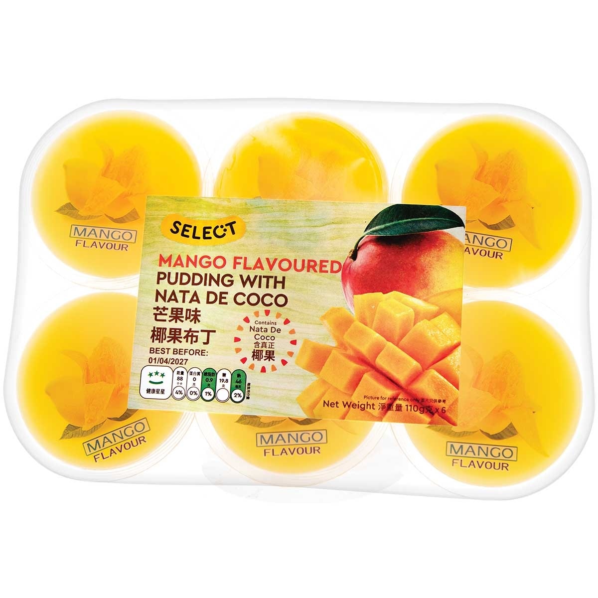 SELECT Mango Flav Pudding With Nata De Coco