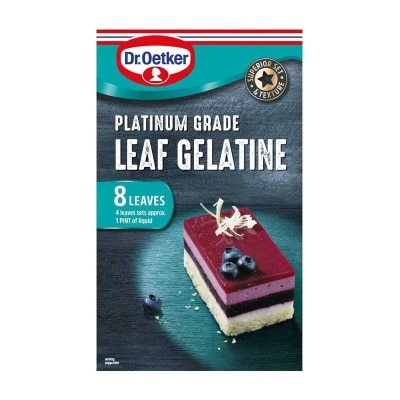 DR.OETKER Platinum Grade Fine Leaf Gelatine