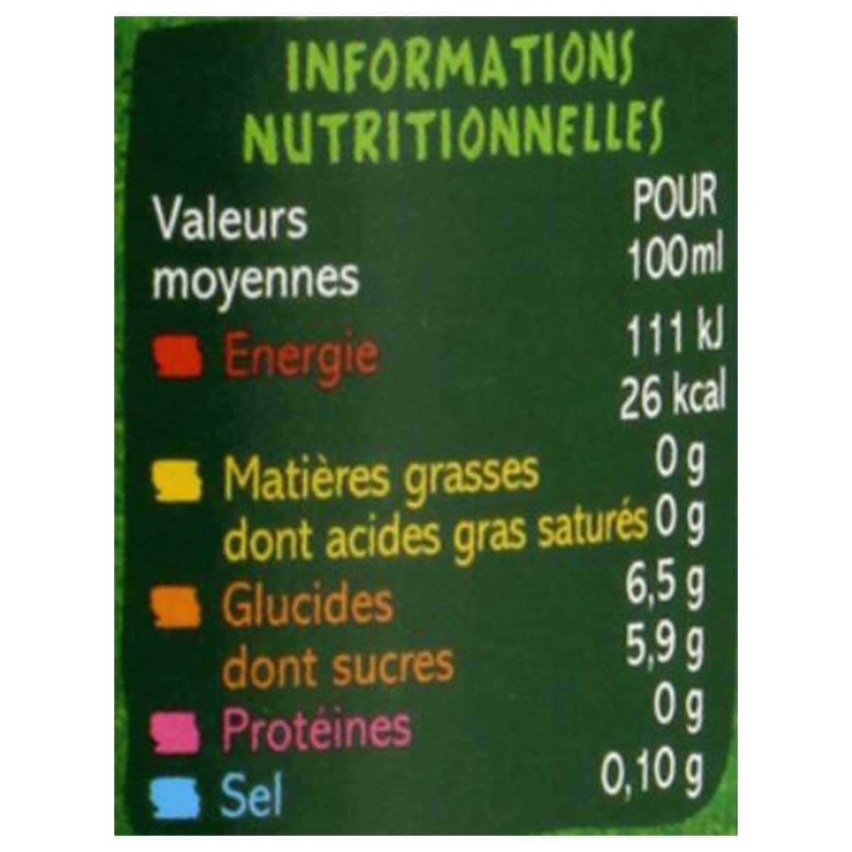 CASINO BIO Organic Pure Carrot Juice Glass