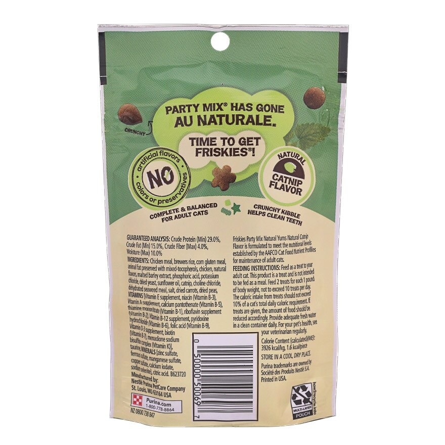 FRISKIES Partymix Natural Yums Catnip 60g