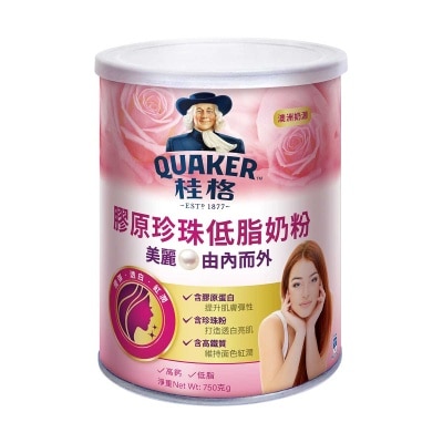 QUAKER Quaker Collagen Pearl Non Fat Milk Powder 750g