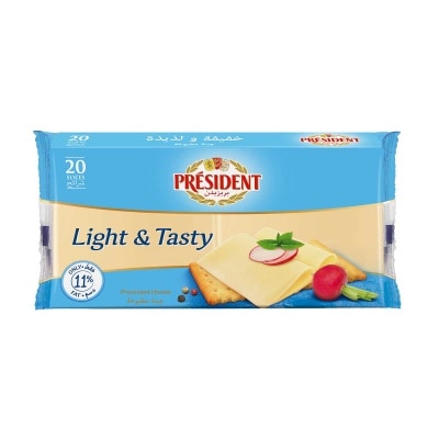 法國總統牌 低脂加工芝士片