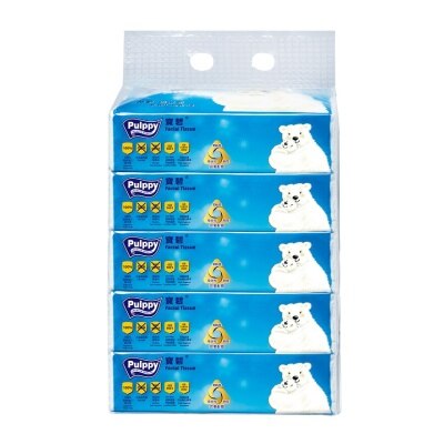 PULPPY 3ply Soft Pack Facial Tissue