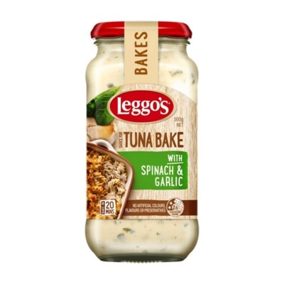 LEGGOS Tuna Bake Sauce With Spinach & Garlic