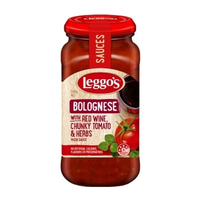 LEGGOS Bolognese With Red Wine