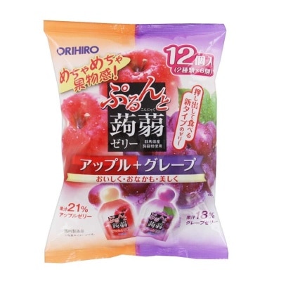 ORIHIRO Konnyaku Jelly Apple&grape