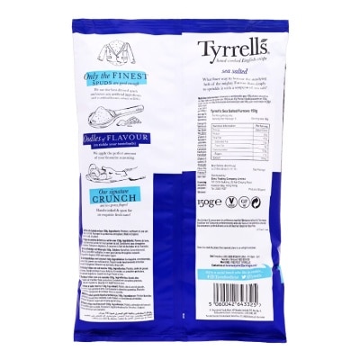TYRRELLS 輕海鹽味波浪薯片