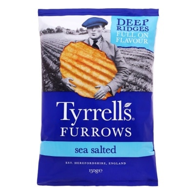 TYRRELLS 輕海鹽味波浪薯片